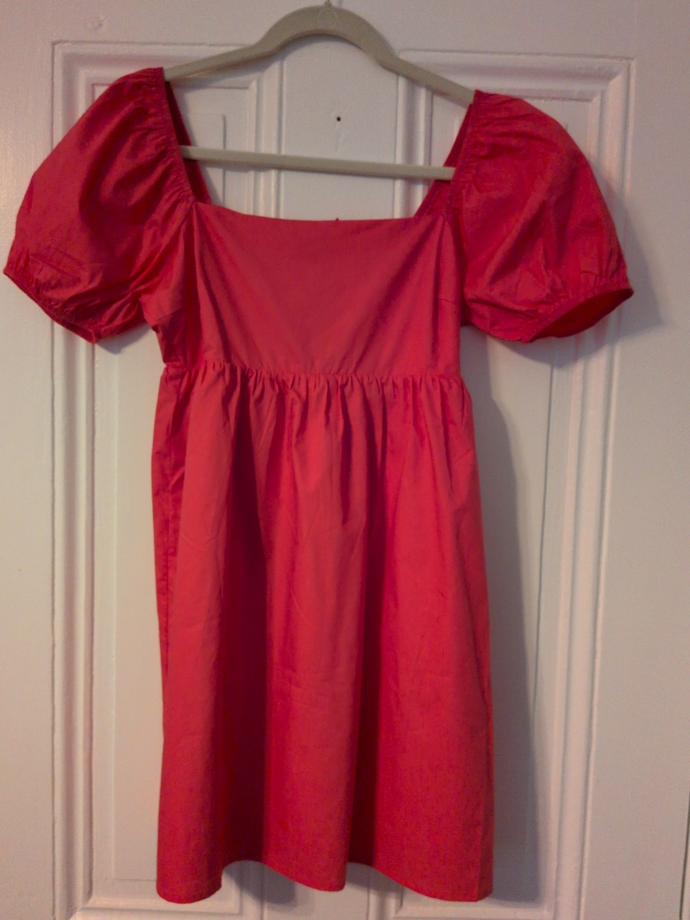 Le Lis Pink Puff-Sleeve Mini Dress
